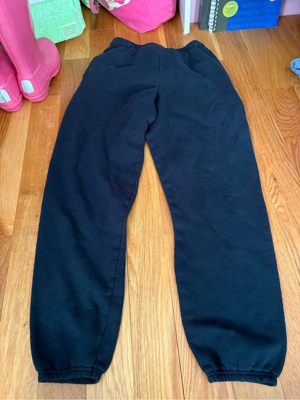 Men’s Black Fleece Sweatpants - Cozy Everyday Bottoms